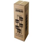 5 Layer Round Shape Kitchen Rack - Black - Image 5