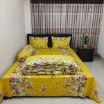 5 Pecs Luxury Couple Comforter Set